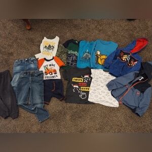 15 Piece Boys Clothing Lot Size 4T Children's Place Gap LL Bean Paw Patrol GUC